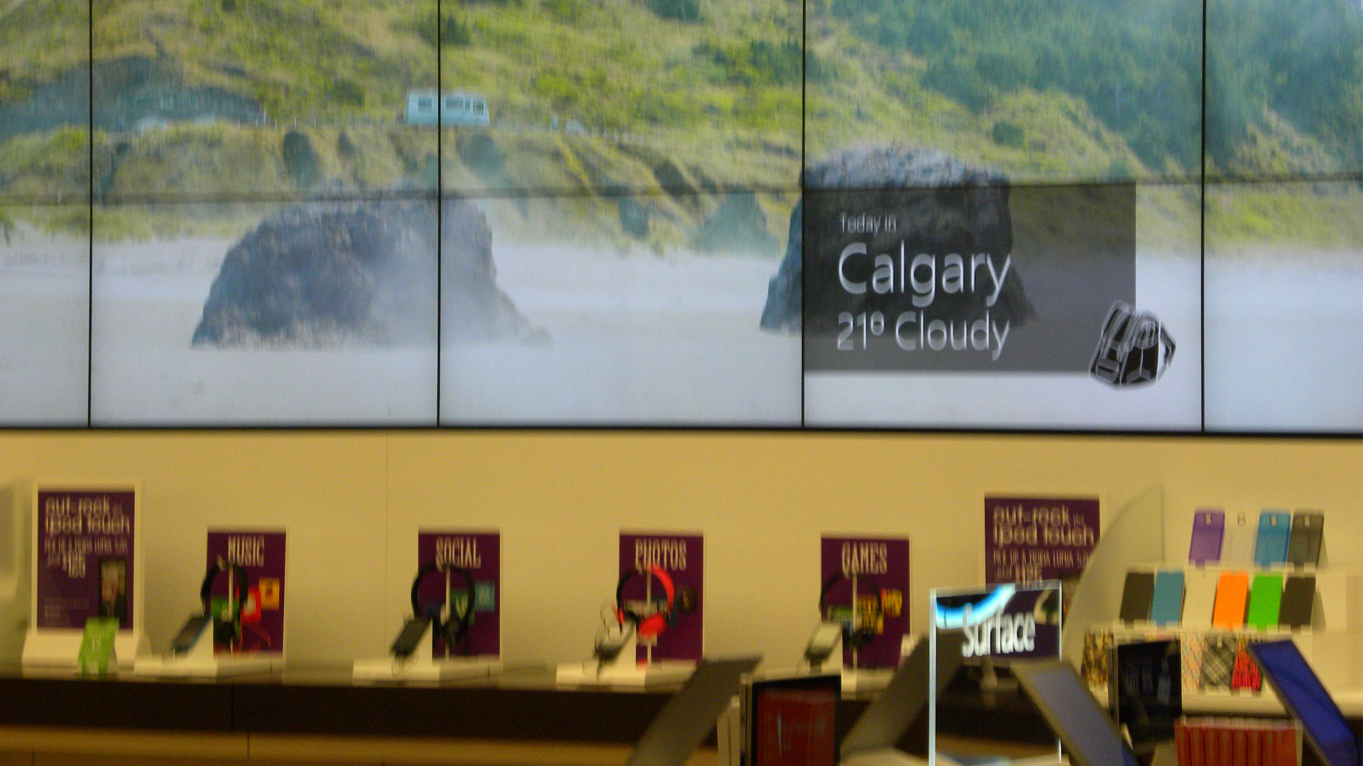 Calgary Microsoft Store