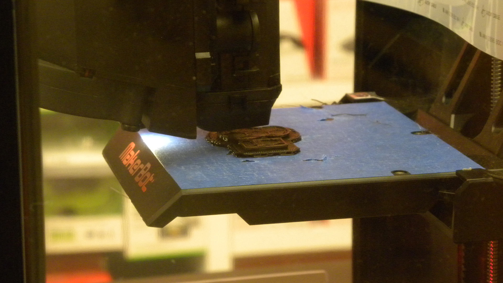 Calgary Microsoft Store 3D Printer Printing