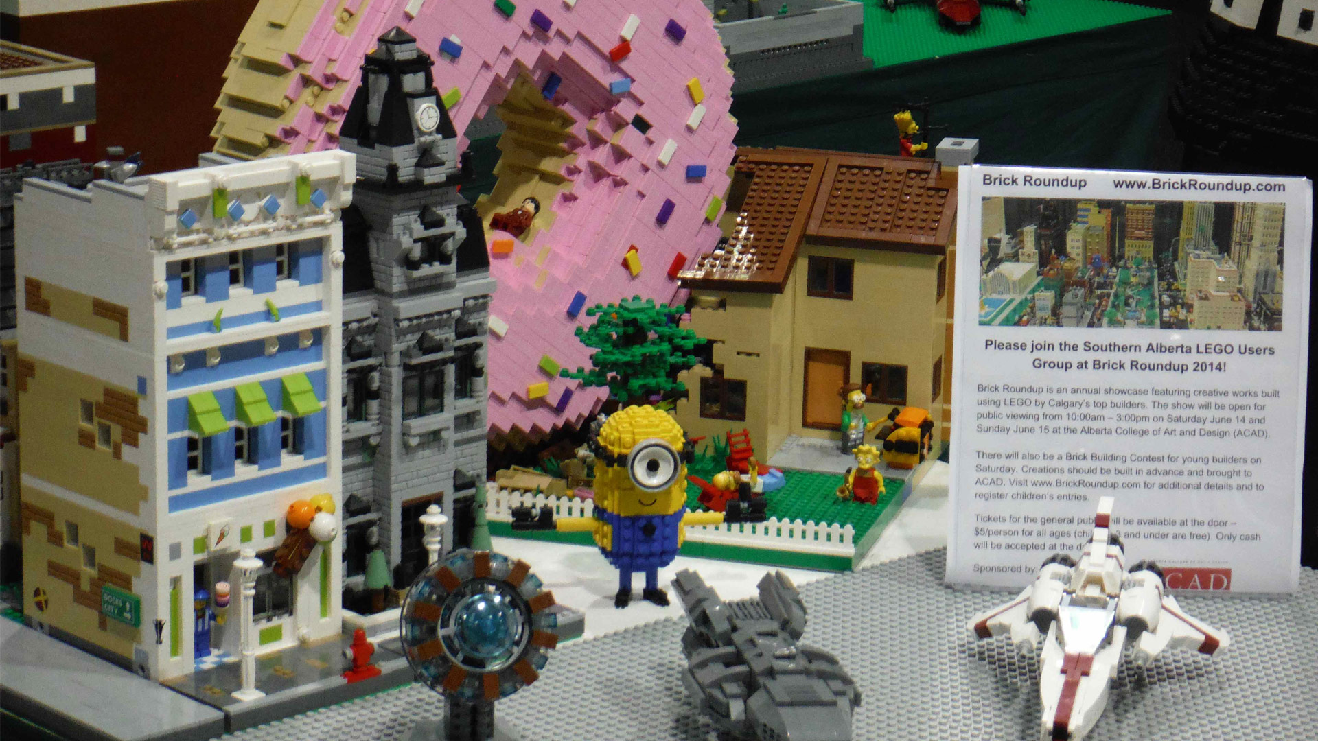 Calgary Comic Expo LEGO Display