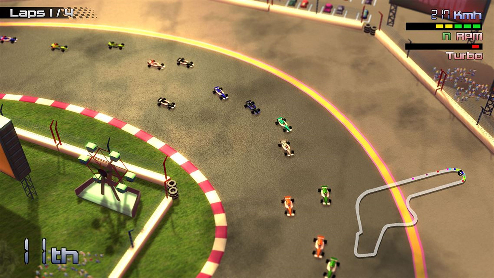 Grand Prix Rock'N Racing Screenshot