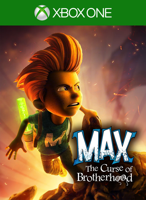 Max and the Curse of the Brotherhood Box Art