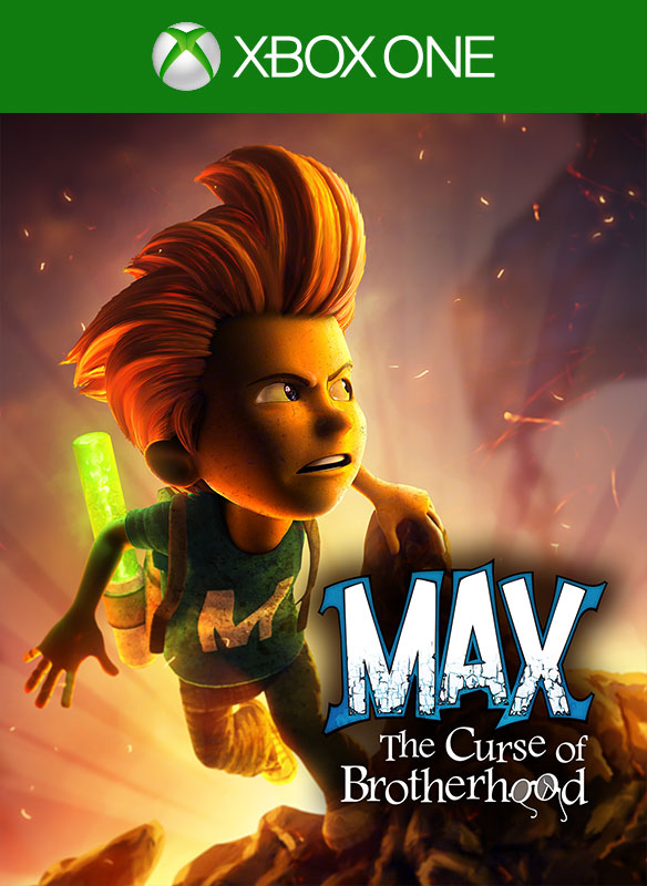 Max and the Curse of the Brotherhood Box Art Max and the Curse of the Brotherhood Box Art