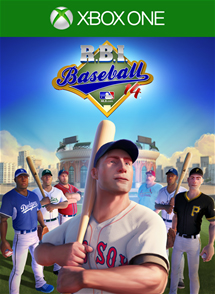 RBI Baseball 2014 Xbox One Box Art