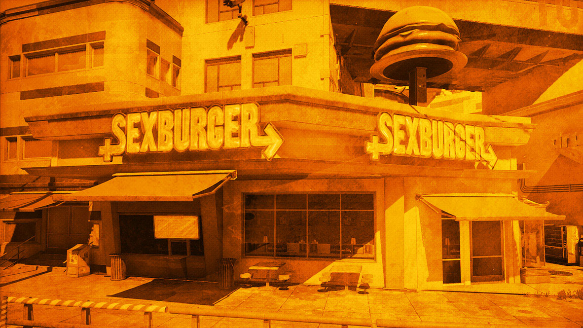 Sunset Overdrive Sex Burger Sunset Overdrive Sex Burger
