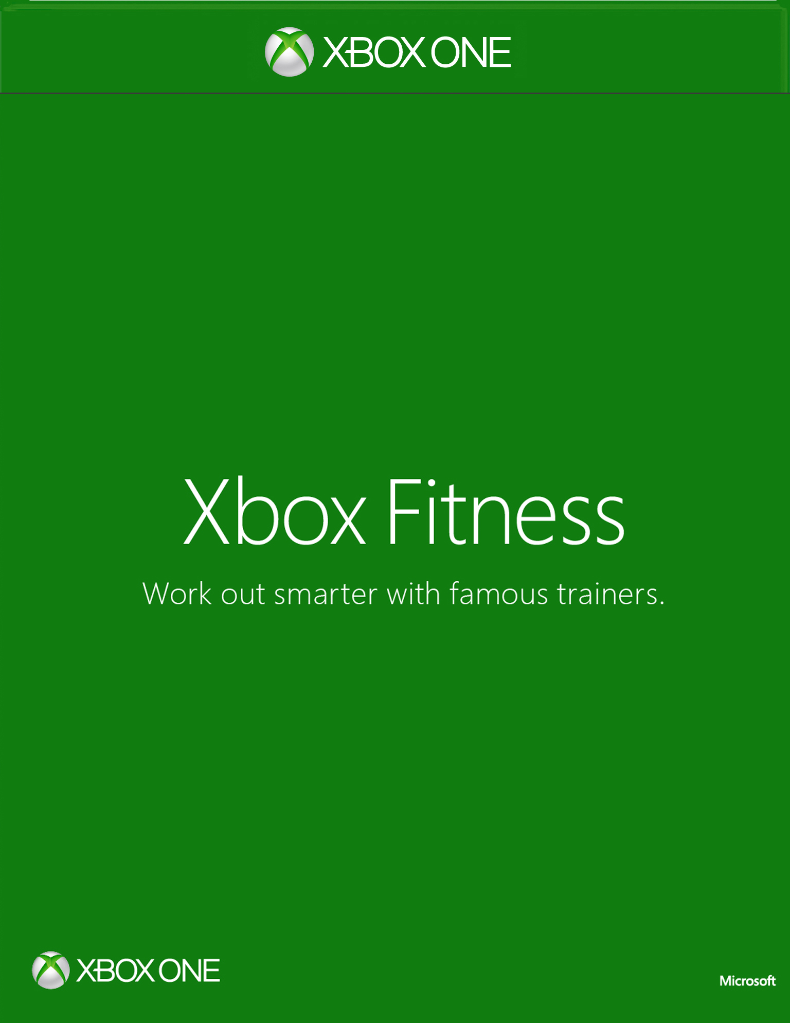 Xbox Fitness Box Art Xbox Fitness Box Art