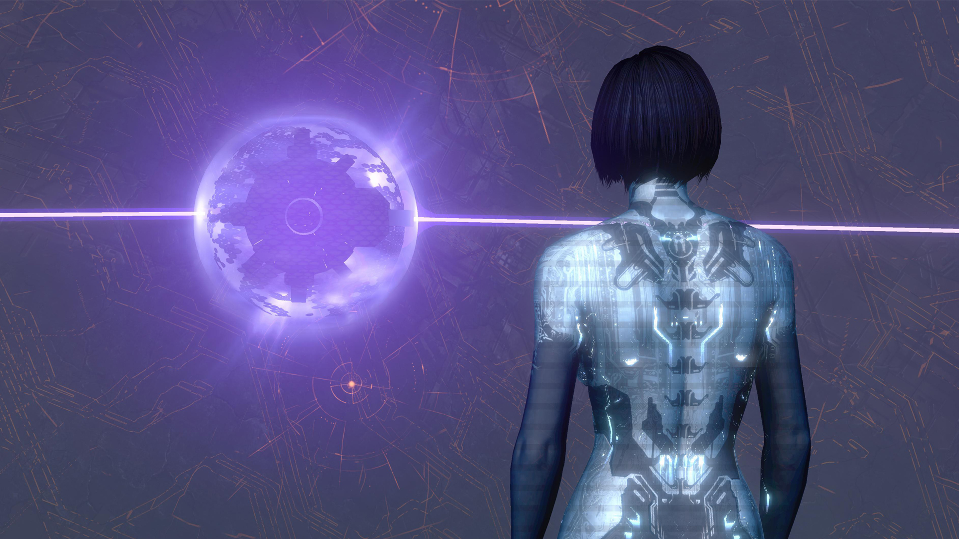 Cortana Wallpaper Halo 4 Inspection